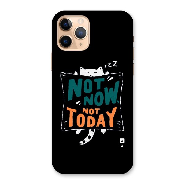 Lazy Cat Not Today Back Case for iPhone 11 Pro