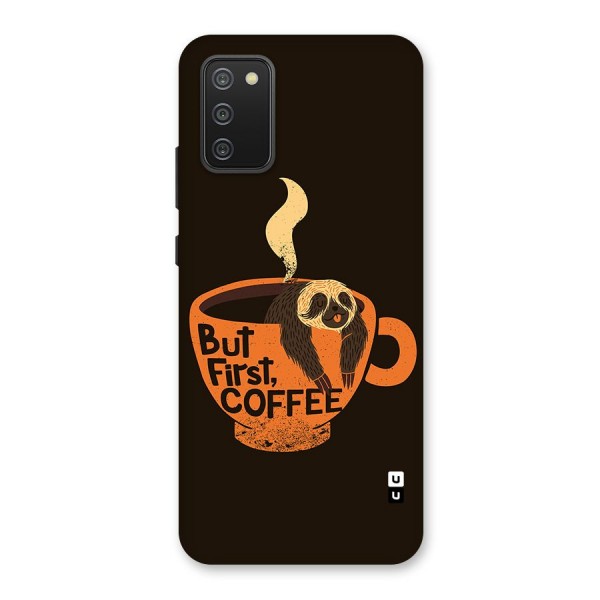 Lazy Coffee Back Case for Galaxy M02s