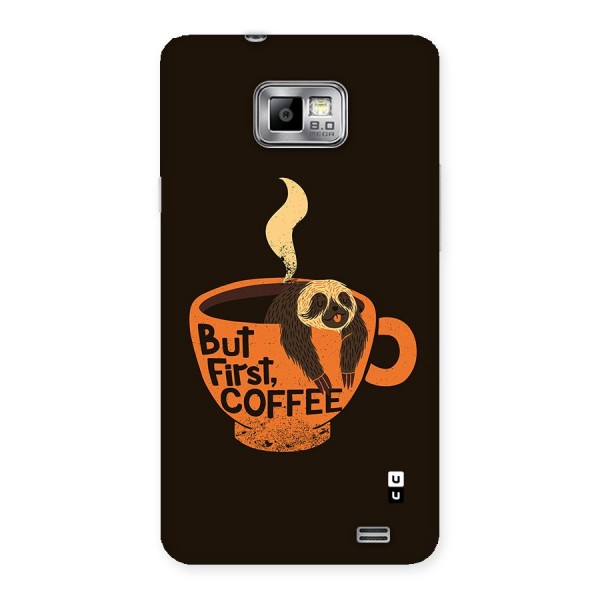Lazy Coffee Back Case for Galaxy S2