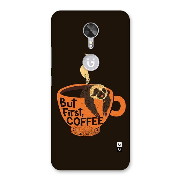 Lazy Coffee Back Case for Gionee A1
