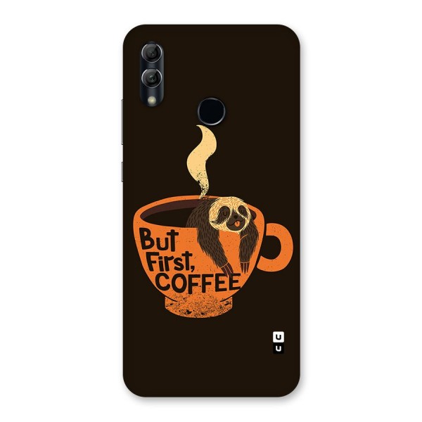 Lazy Coffee Back Case for Honor 10 Lite