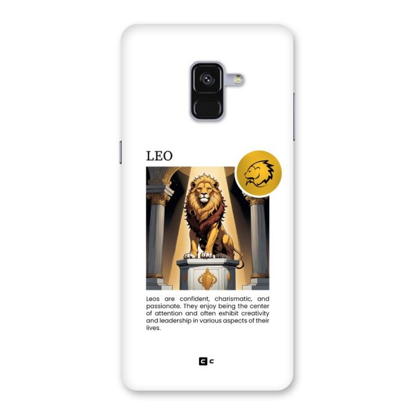 Leader Leo Back Case for Galaxy A8 Plus