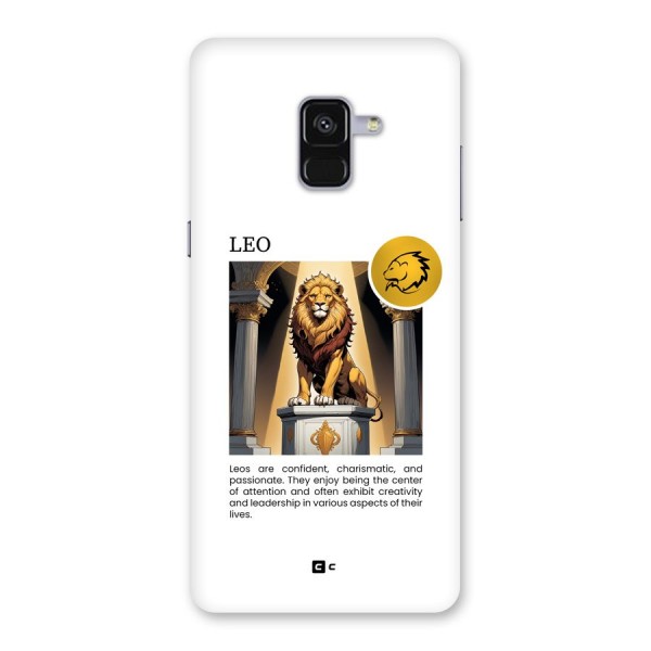 Leader Leo Back Case for Galaxy A8 Plus