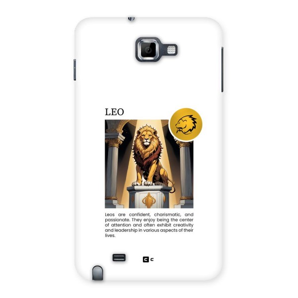 Leader Leo Back Case for Galaxy Note