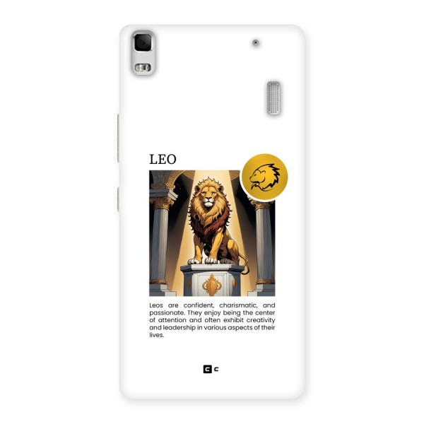 Leader Leo Back Case for Lenovo K3 Note