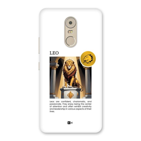 Leader Leo Back Case for Lenovo K6 Note