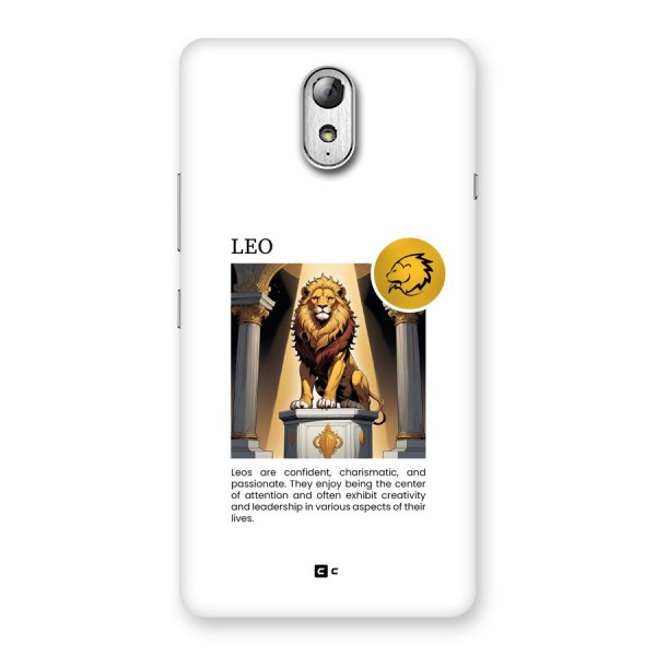Leader Leo Back Case for Lenovo Vibe P1M