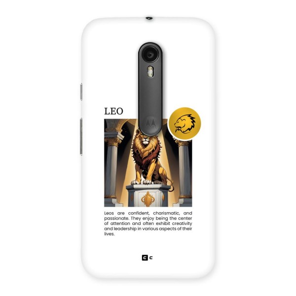 Leader Leo Back Case for Moto G3
