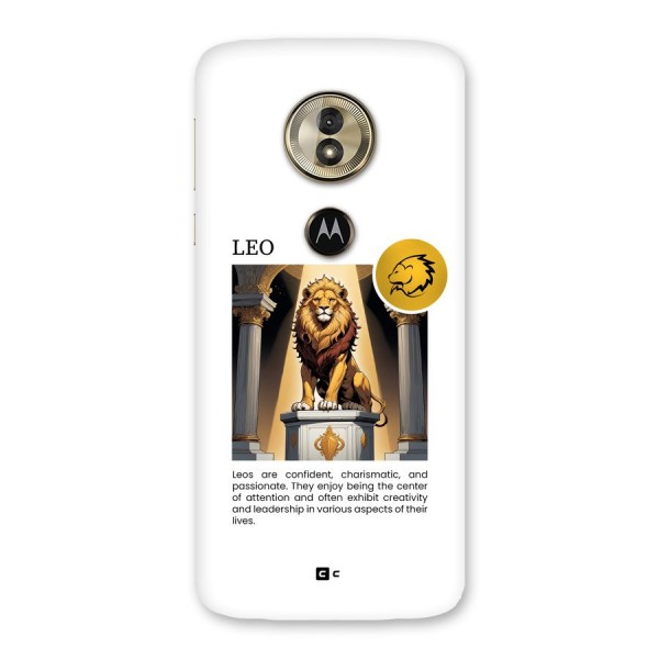 Leader Leo Back Case for Moto G6 Play