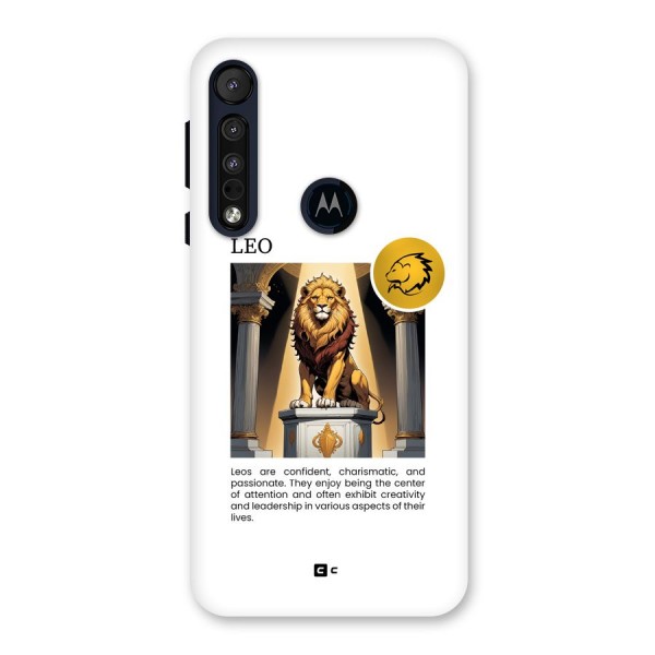 Leader Leo Back Case for Motorola One Macro