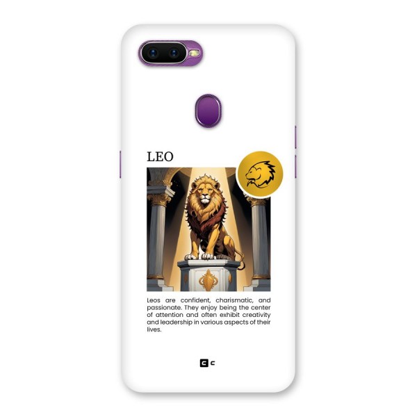 Leader Leo Back Case for Oppo F9