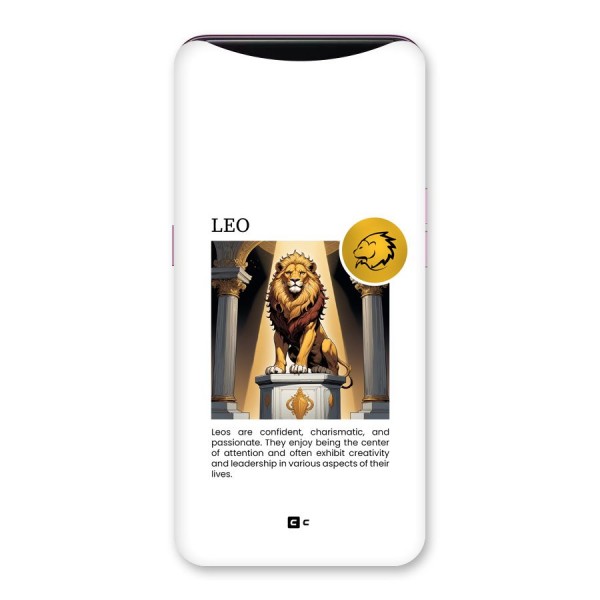 Leader Leo Back Case for Oppo Find X