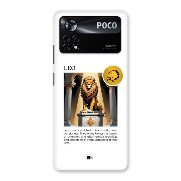 Leader Leo Back Case for Poco X4 Pro 5G