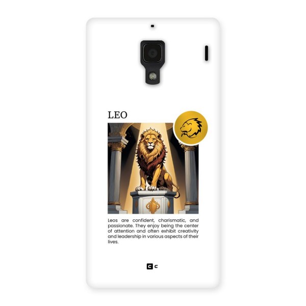 Leader Leo Back Case for Redmi 1s