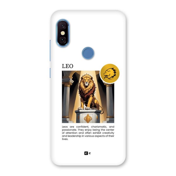 Leader Leo Back Case for Redmi Note 6 Pro