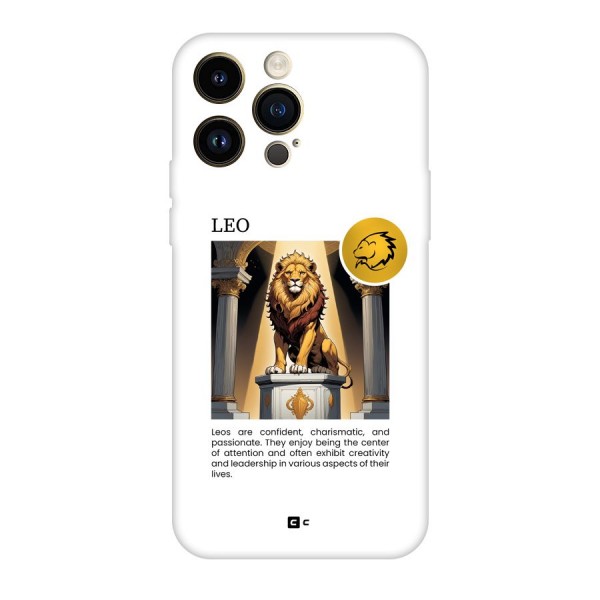 Leader Leo Back Case for iPhone 14 Pro Max