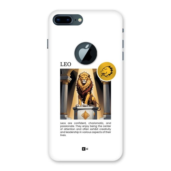 Leader Leo Back Case for iPhone 7 Plus Logo Cut