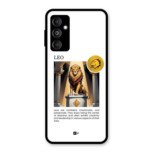Leader Leo Glass Back Case for Galaxy M14 5G