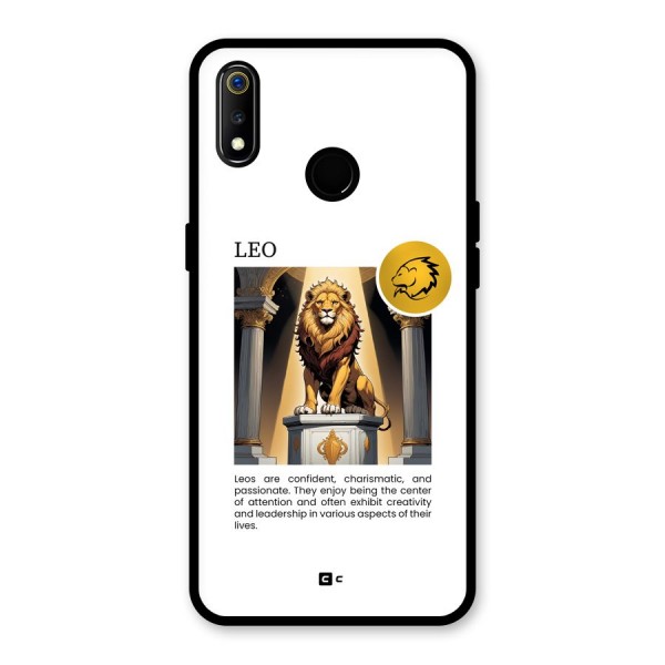 Leader Leo Glass Back Case for Realme 3