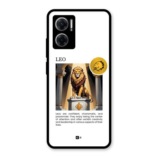 Leader Leo Glass Back Case for Redmi 11 Prime 5G