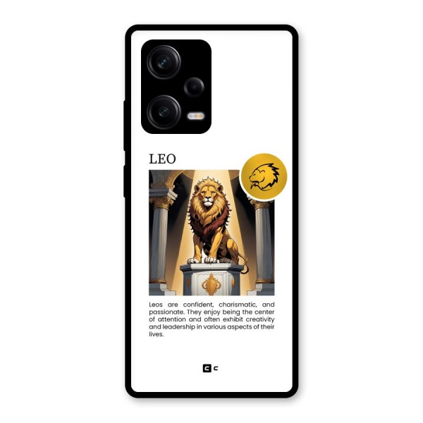 Leader Leo Glass Back Case for Redmi Note 12 Pro