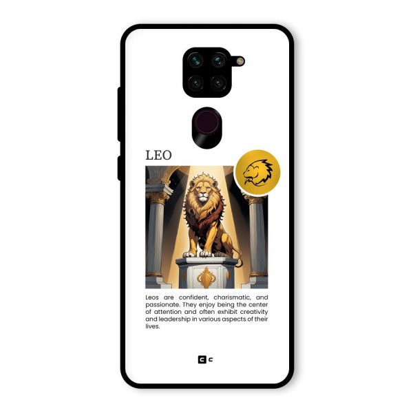 Leader Leo Glass Back Case for Redmi Note 9