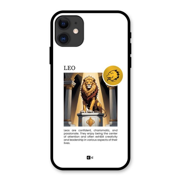 Leader Leo Glass Back Case for iPhone 11