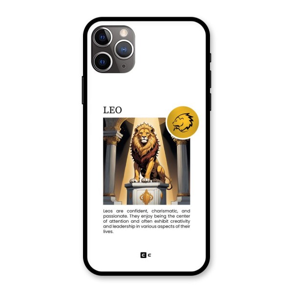 Leader Leo Glass Back Case for iPhone 11 Pro Max
