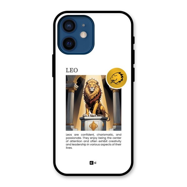 Leader Leo Glass Back Case for iPhone 12 Mini