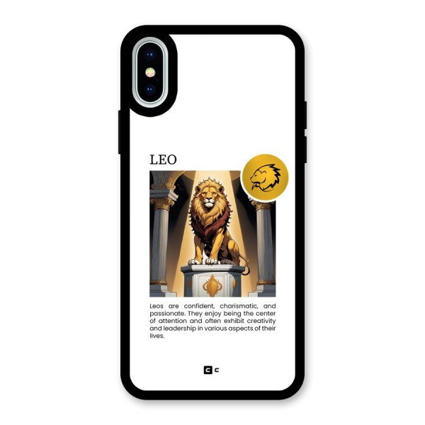 Leader Leo Glass Back Case for iPhone X