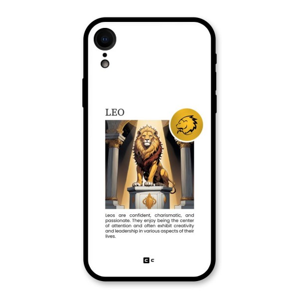 Leader Leo Glass Back Case for iPhone XR
