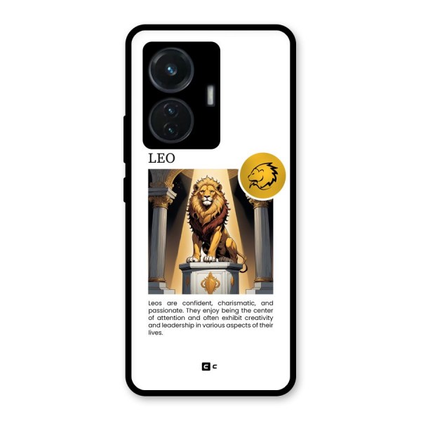 Leader Leo Glass Back Case for iQOO Z6 44W