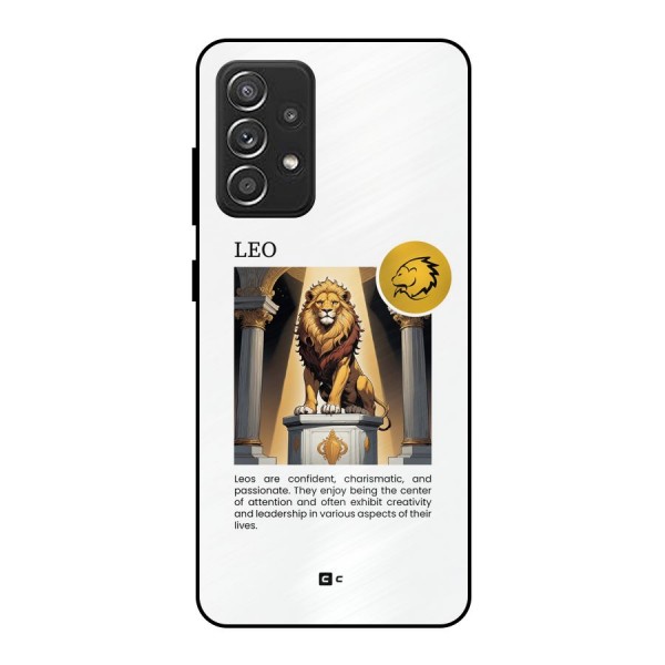 Leader Leo Metal Back Case for Galaxy A52s 5G