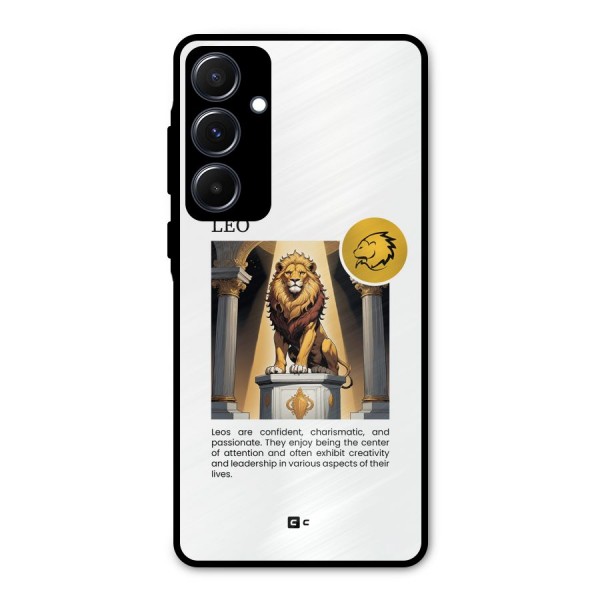 Leader Leo Metal Back Case for Galaxy A55