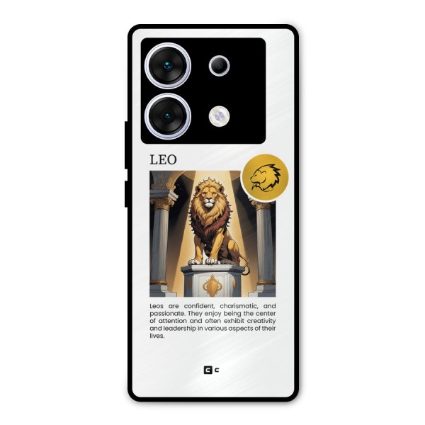 Leader Leo Metal Back Case for Infinix Zero 30 5G