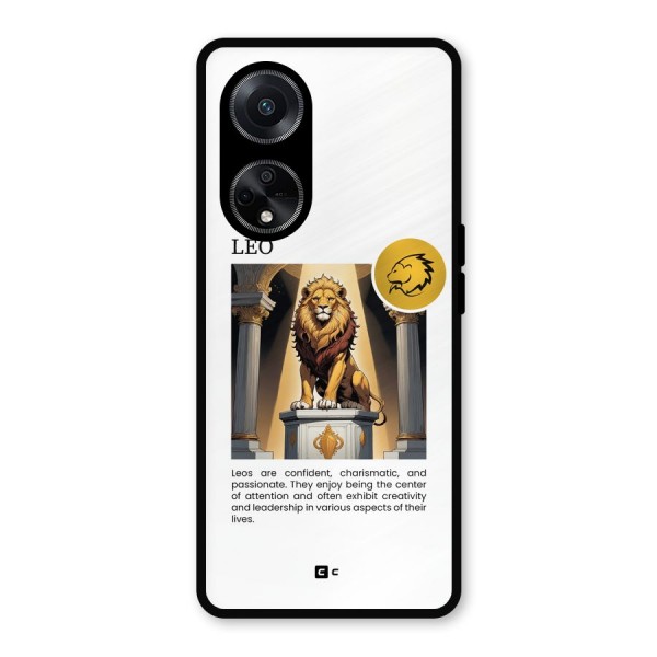 Leader Leo Metal Back Case for Oppo F23