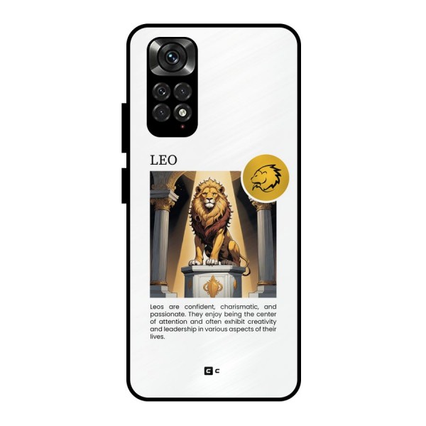 Leader Leo Metal Back Case for Redmi Note 11 Pro