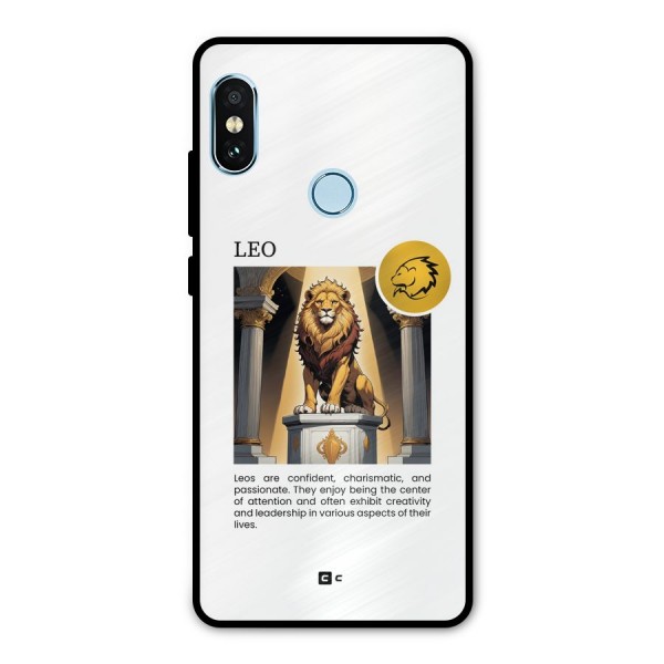 Leader Leo Metal Back Case for Redmi Note 5 Pro