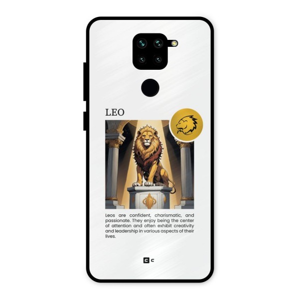 Leader Leo Metal Back Case for Redmi Note 9