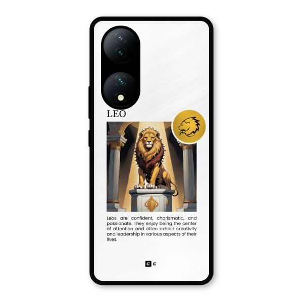 Leader Leo Metal Back Case for Vivo T2