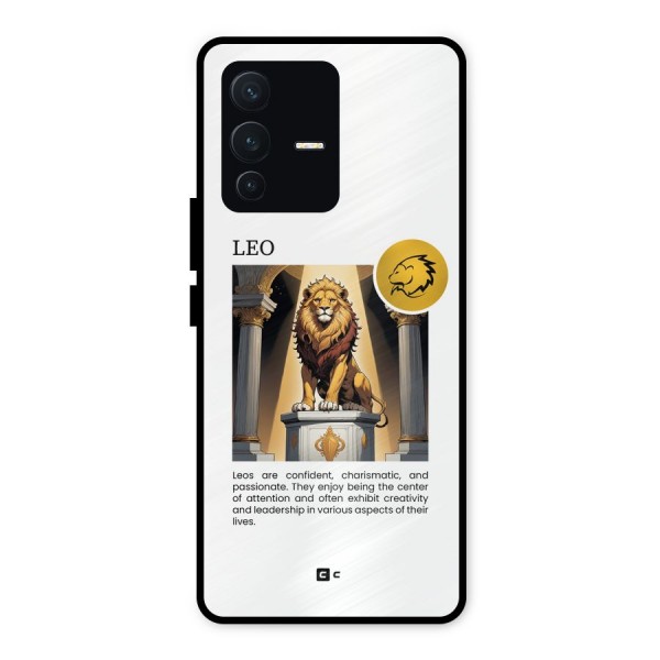 Leader Leo Metal Back Case for Vivo V23 5G