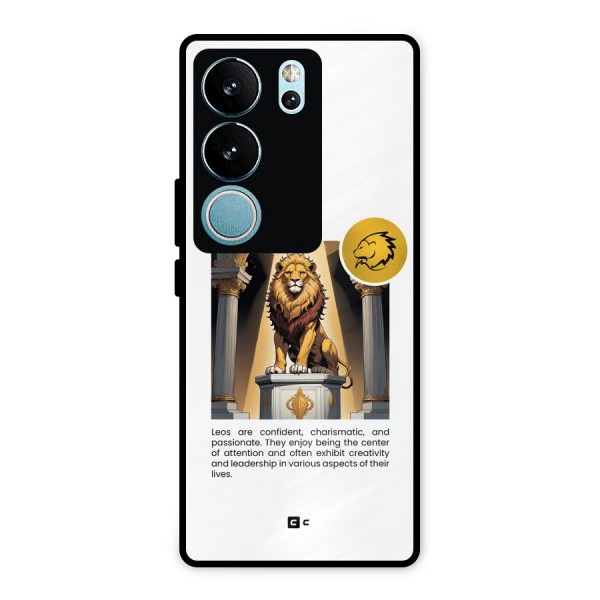 Leader Leo Metal Back Case for Vivo V29