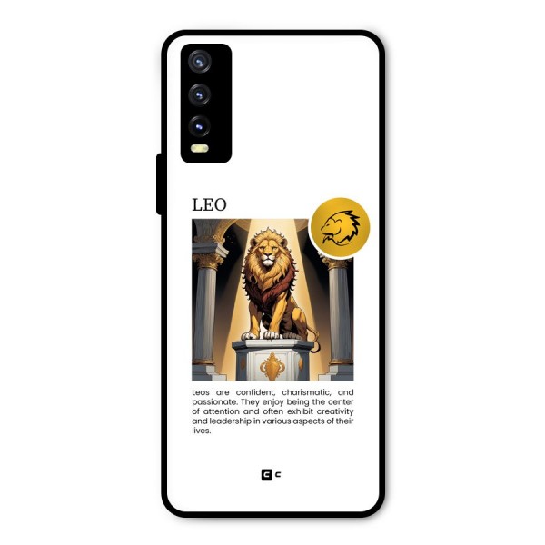 Leader Leo Metal Back Case for Vivo Y20t