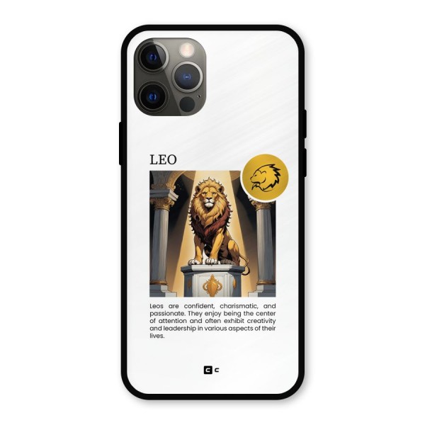 Leader Leo Metal Back Case for iPhone 12 Pro