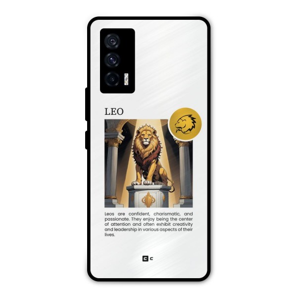Leader Leo Metal Back Case for iQOO 7 5G
