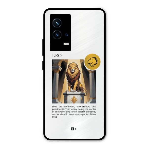 Leader Leo Metal Back Case for iQOO 9 5G