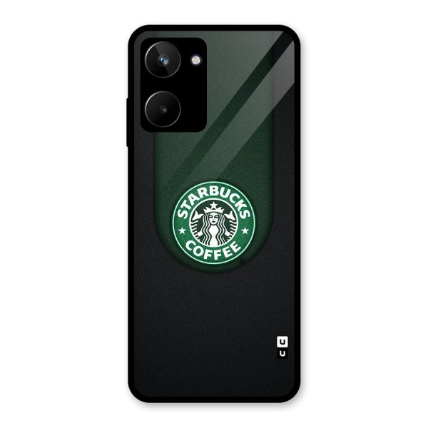 Leaf StarBucks Glass Back Case for Realme 10