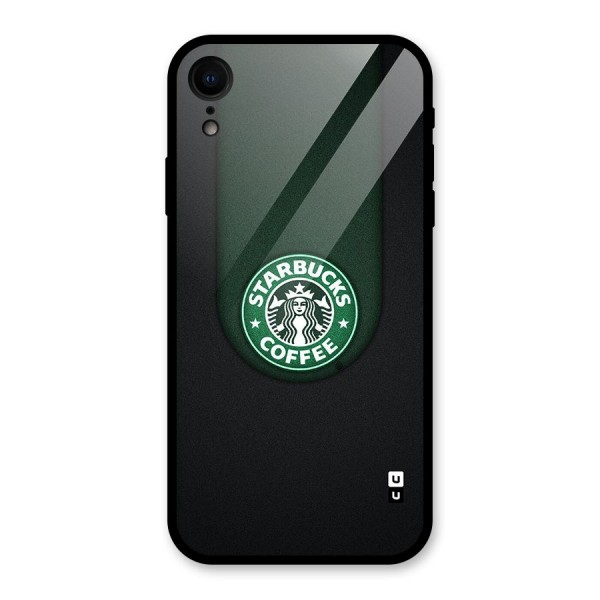 Leaf StarBucks Glass Back Case for iPhone XR