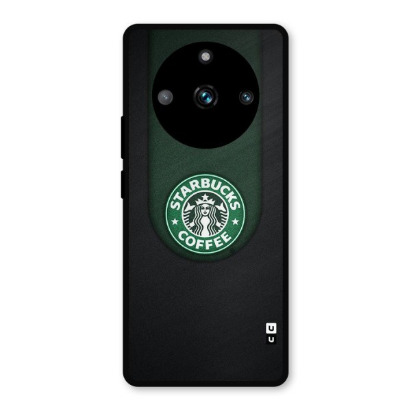 Leaf StarBucks Metal Back Case for Realme 11 Pro Plus