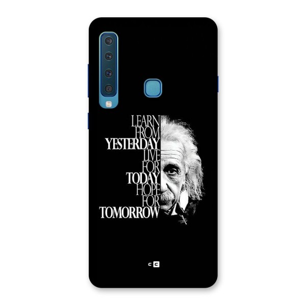 Learn From Yesterday Back Case for Galaxy A9 (2018)